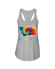 Montana nurse Ladies Flowy Tank tile