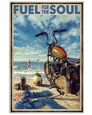 Biker poster 11x17 Poster front