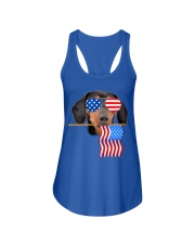 Dachshund Ladies Flowy Tank tile