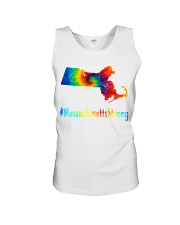 Massachusetts nurse Unisex Tank tile