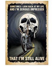 Biker poster 11x17 Poster front