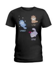 LIVE LAUGH LOVE Ladies T-Shirt thumbnail