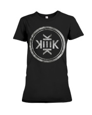 kekistan vintage t shirt kf3 Black Premium Fit Ladies Tee thumbnail