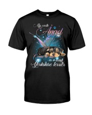 Yorkshire Terrier my earth angel came to me for yorkshire lover Classic T-Shirt front