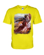 Python American Patriot V-Neck T-Shirt tile