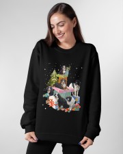Funny Dogs on gift boxes - for dogs lover Crewneck Sweatshirt apparel-crewneck-sweatshirt-lifestyle-front-13