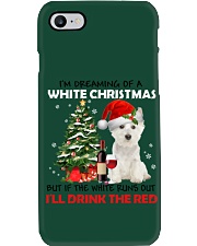 Westie i'm dreaming of a white Christmas - for Westie lover Phone Case tile