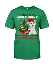 Westie i'm dreaming of a white Christmas - for Westie lover Premium Fit Mens Tee tile