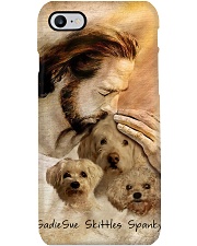 Jesus with lovely Sadie Sue Skittles Spanky Phone Case tile