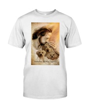 Jesus with lovely Sadie Sue Skittles Spanky Classic T-Shirt tile