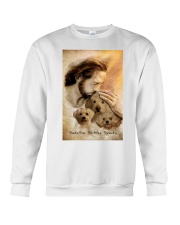 Jesus with lovely Sadie Sue Skittles Spanky Crewneck Sweatshirt tile
