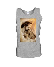 Jesus with lovely Sadie Sue Skittles Spanky Unisex Tank tile