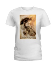 Jesus with lovely Sadie Sue Skittles Spanky Ladies T-Shirt tile