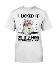 Shih tzu i licked it so it's mine - for Shih tzu lover Premium Fit Mens Tee tile