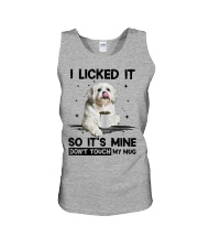 Shih tzu i licked it so it's mine - for Shih tzu lover Unisex Tank tile