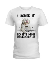 Shih tzu i licked it so it's mine - for Shih tzu lover Ladies T-Shirt tile