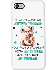 Pig i don't have an attitude problem - for Pig lover Phone Case tile