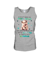 Pig i don't have an attitude problem - for Pig lover Unisex Tank tile