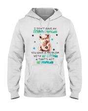 Pig i don't have an attitude problem - for Pig lover Hooded Sweatshirt tile