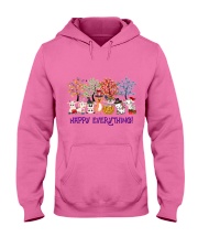 Goat happy everything for goat lover Hooded Sweatshirt tile