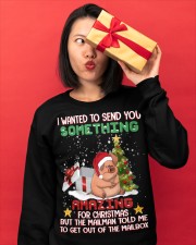 Pig I want to send you amazing gift for pig lover Crewneck Sweatshirt apparel-crewneck-sweatshirt-lifestyle-front-17