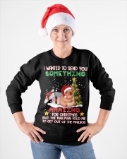 Pig I want to send you amazing gift for pig lover Crewneck Sweatshirt apparel-crewneck-sweatshirt-lifestyle-front-26