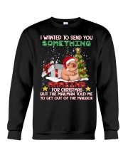 Pig I want to send you amazing gift for pig lover Crewneck Sweatshirt front