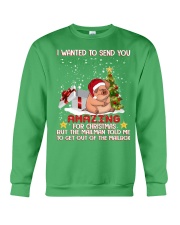 Pig I want to send you amazing gift for pig lover Crewneck Sweatshirt tile
