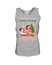 Pig I want to send you amazing gift for pig lover Unisex Tank tile