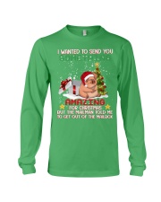 Pig I want to send you amazing gift for pig lover Long Sleeve Tee tile