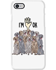 Full of Weimaraners i'm ok - for Weimaraner lover Phone Case tile