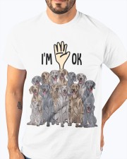 Full of Weimaraners i'm ok - for Weimaraner lover Classic T-Shirt apparel-classic-tshirt-lifestyle-front-96