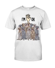 Full of Weimaraners i'm ok - for Weimaraner lover Premium Fit Mens Tee tile