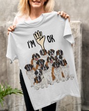Full of ST bernards i'm ok - for ST bernard lover Classic T-Shirt apparel-classic-tshirt-lifestyle-front-117
