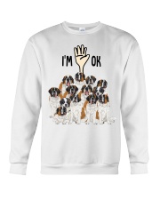 Full of ST bernards i'm ok - for ST bernard lover Crewneck Sweatshirt tile