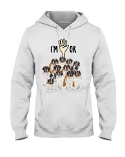 Full of ST bernards i'm ok - for ST bernard lover Hooded Sweatshirt tile