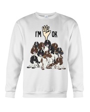 Full of English Springer Spaniels i'm ok - for English Springer Spaniel lover Crewneck Sweatshirt tile