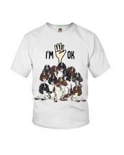 Full of English Springer Spaniels i'm ok - for English Springer Spaniel lover Youth T-Shirt tile