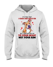 Pitbull it's true that i grab and hold on - for Pitbull lover Hooded Sweatshirt tile
