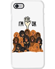Full of Tibetan Mastiffs i'm ok - for Tibetan Mastiff lover Phone Case tile