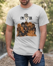 Full of Tibetan Mastiffs i'm ok - for Tibetan Mastiff lover Classic T-Shirt apparel-classic-tshirt-lifestyle-front-53