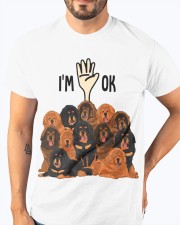 Full of Tibetan Mastiffs i'm ok - for Tibetan Mastiff lover Classic T-Shirt apparel-classic-tshirt-lifestyle-front-96