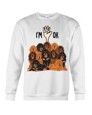 Full of Tibetan Mastiffs i'm ok - for Tibetan Mastiff lover Crewneck Sweatshirt tile
