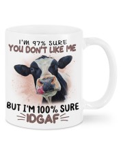 Cow i'm 100 sure IDGAF - for cow lover Mugs tile