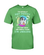 Penguin Actually Not Funny for penguin lover Premium Fit Mens Tee tile