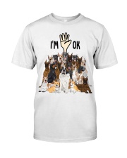 Full of mix dogs i'm ok Premium Fit Mens Tee tile