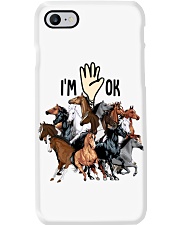 Full of Horses i'm ok - for Horses lover Phone Case tile