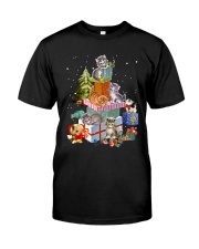 Funny Cats on gift boxes - for Cat lover Premium Fit Mens Tee tile