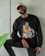 Funny Cats on gift boxes - for Cat lover Crewneck Sweatshirt apparel-crewneck-sweatshirt-lifestyle-front-08