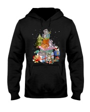 Funny Cats on gift boxes - for Cat lover Hooded Sweatshirt tile